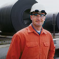 STRONG PARTNERSHIPS // Doug Kovach, above, District Sales Representative at our Delta, Ohio joint venture is responsible for servicing the account of Worthington Industries. Worthington, the largest customer of the business, operates on a neighbouring site and receives rail shipments of over one-third of the hot rolled coil produced each year.